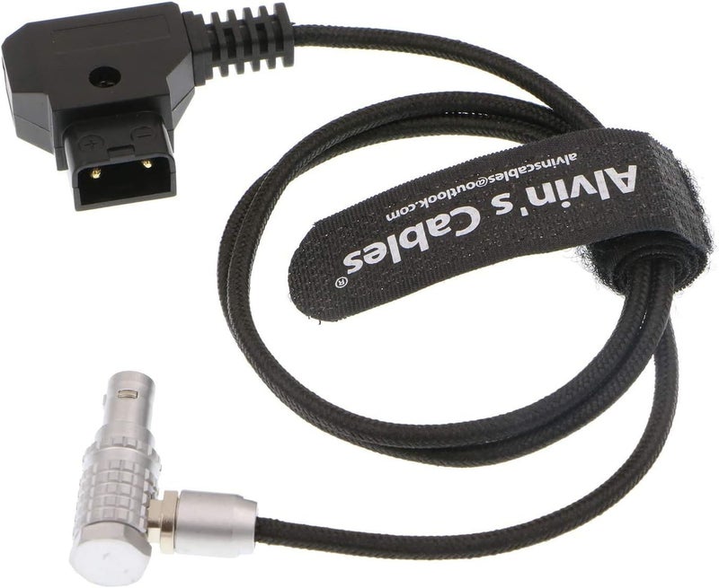 Alvin's Cables Anton D-TAP to 2 pin Male Power Cable for Teradek ARRI (Right Angle 2 Pin Flexible Cable) - Image 2