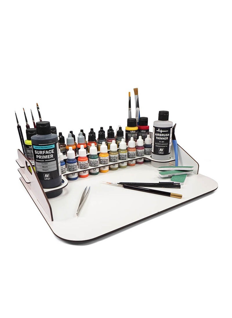 26.011 WORK STATION (40x35cm) 17/35/60/200ML & BRUSHES - pzsku/Z5389B2CFF24A66E6FBD9Z/45/_/1694954147/29cd1a81-b6c3-4f50-a4ba-7f26f08f8744