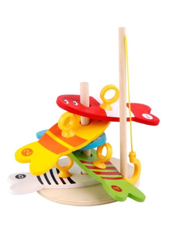 Highland Wooden Fishing Toy for Toddlers - Learning and Education Toys for Toddlers - Image 2