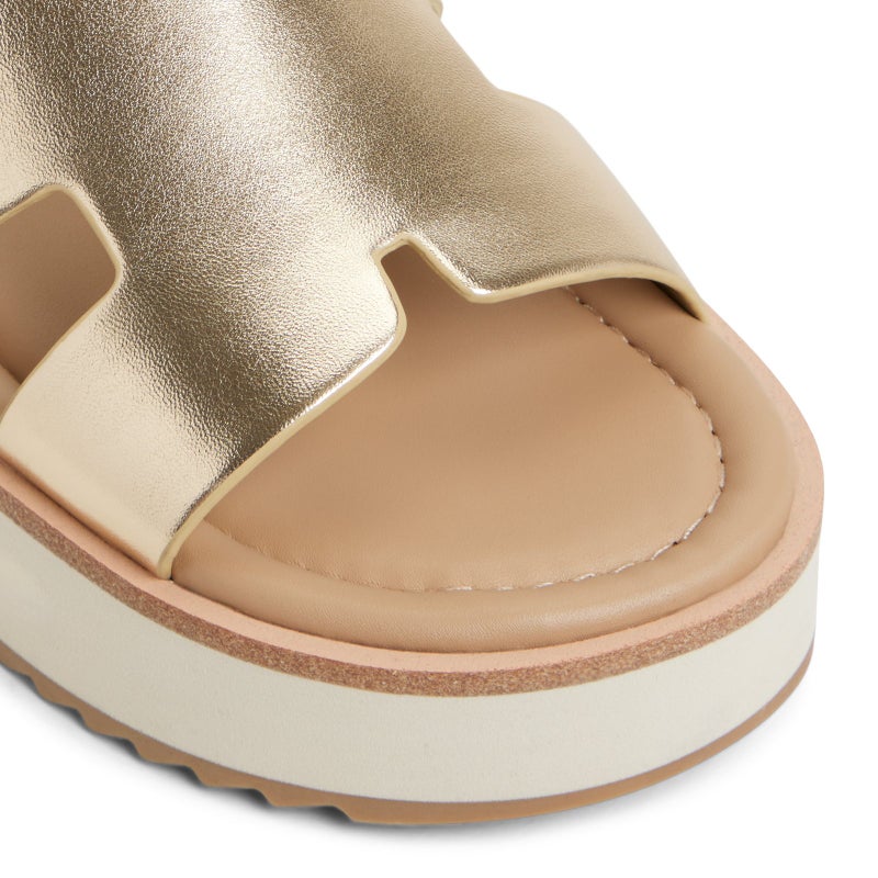 الدو أحذية أنيلي للنساء ذهبية مسطحة - Image 5