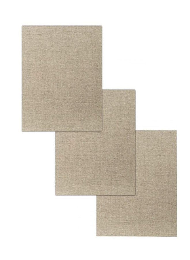 Senso Clear Primed Linen Panels - 6x6-3 Pack of Panels for Painting Oils, Acrylics, Pastels and More - Image 2
