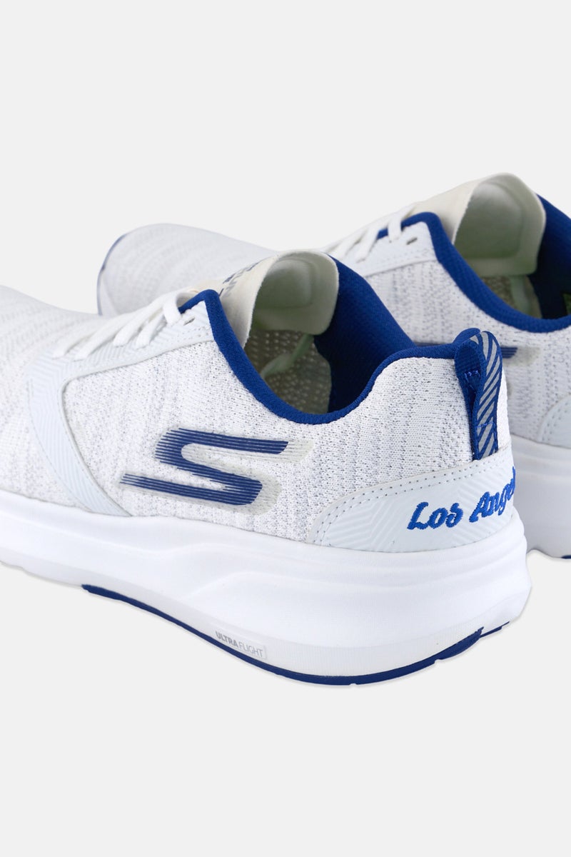 SKECHERS Women La Marathon Ride 7 Lace Up Tennis Shoes, White - Image 2