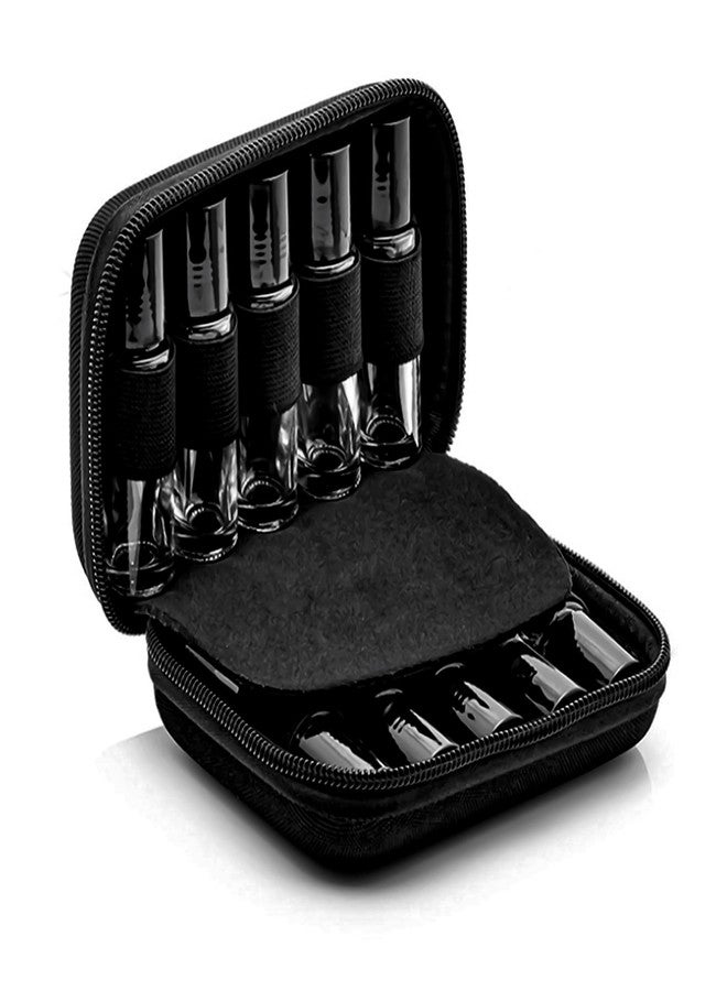BLLREMIPSUR Essential Oil Carrying Case Holds 10 Bottles (5/10/15ml), Hard Shell Roller Bottles Storage Bag, Travel Portable Essential Oils Bottles Organizer - Image 1