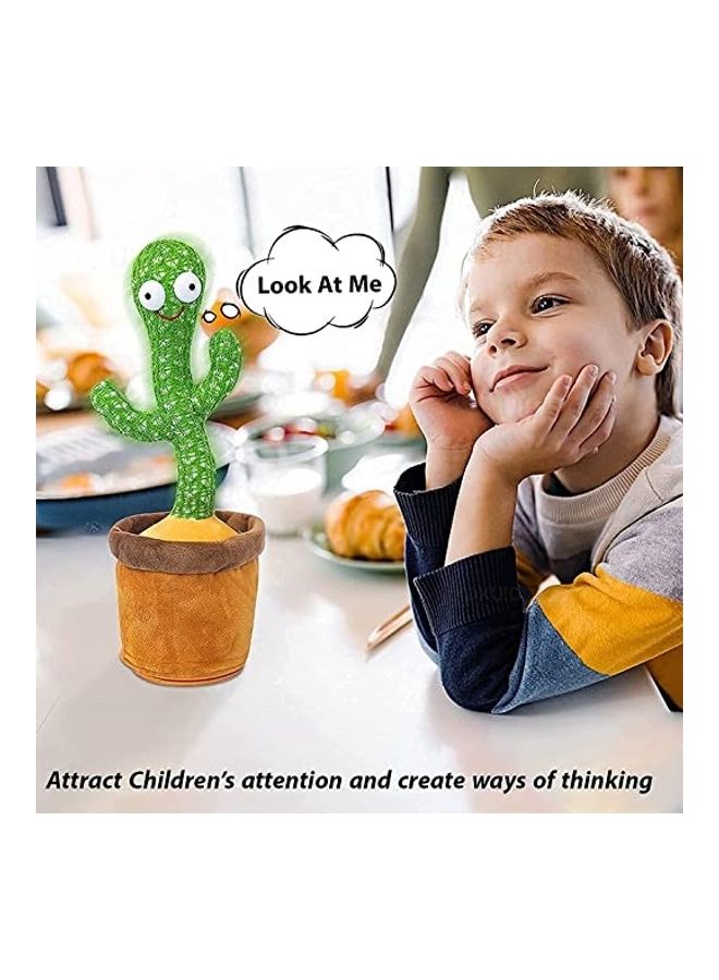 ACHAS Electric Dancing Stuffed Cactus Plant With Music - Image 3