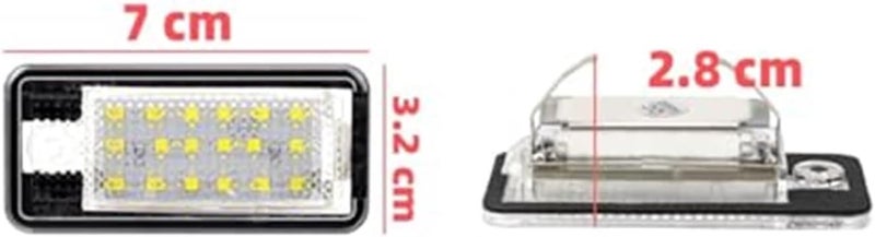 Wivplex 2pcs LED License Plate Light - Image 2