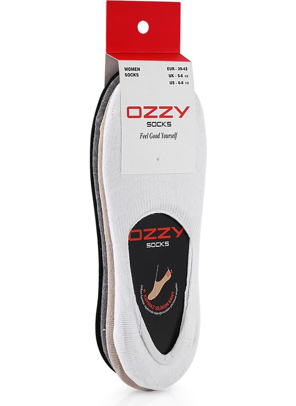 Ozzy Socks 4 Pack Unisex Seamless Ballet Socks  - Image 1