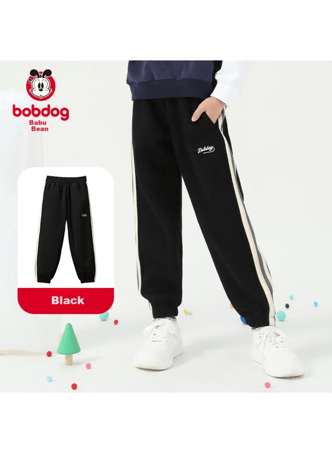 Bobdog Boys' Pants Spring And Autumn Youth Tapered Sweatpants Children's Loose Long Pants For Older Kids Casual Sports Pants - Image 5