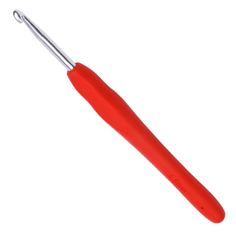 45mm Crochet Hooks Crochet Knitting Ergonomic Soft Handles Crochet Hooks for Arthritic Hands Light and Comfortable Crochet ToolCrochet Tool for Knitting Suitable for Beginners 45mm
