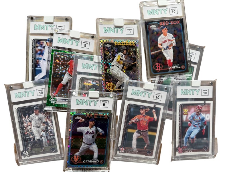 High Cheese Baseball Double Play Mystery Pack with Graded MNTY Card, Ungraded Autograph Baseball Card - Image 4