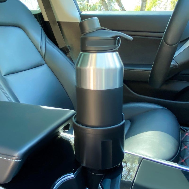Multifunctional Car Cup Holder Expander with Adjustable Base for Large Bottles - Image 3
