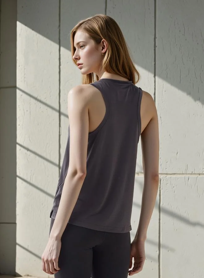 Splash Active  Regular Fit Racerback T-shirt for Women | Best Price UAE