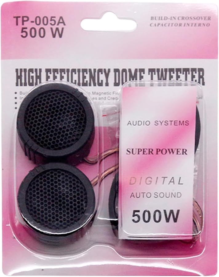 High Power 500W Car Audio Tweeter Speaker With Small Dome Sound Coil - Image 5