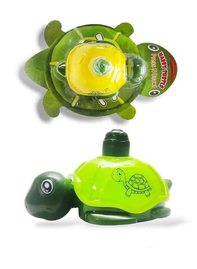 COLLEN ARRAY Tortoise Toy for Kids|Press n Crawl Toy|Turtle Toy for Kids Gift-1 - Image 3