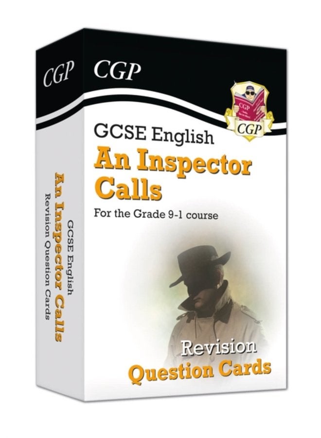 GCSE English An Inspector Calls Revision Question Cards - Hardback
