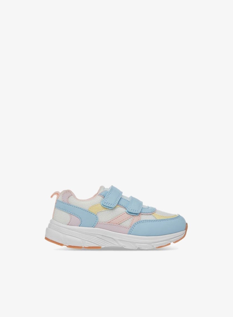 جونيورز سنيكرز بناتي بألواح وإغلاق بشريط لاصق - Image 1