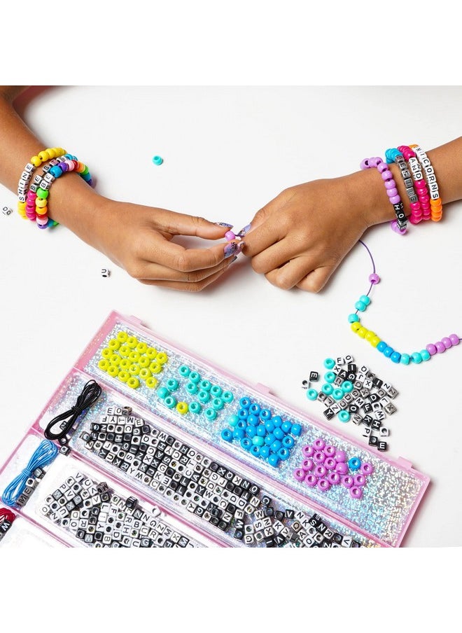 Diy Tell Your Story Alphabet Bead Case (12355). 800+ Colorful Charms And Beads. Screenfree Arts And Crafts And Jewelry Making. Great Gift Or Reward. Inspiration Guide And Instructions