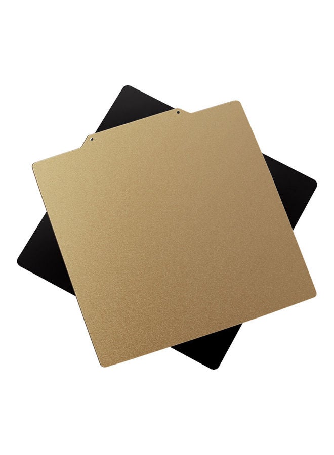 NIBEMINENT Double Sided PEI Surface Removable Spring Steel Sheet Black/Brown  - Image 2