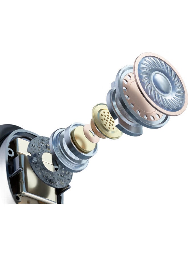 WITGOER [Berlin Voice Level] Bluetooth Earphones Air, Shocking High-Quality Sound, Ultra-Long Battery Life, In-Ear True Wireless, Noise-Cancelling, Sports, Hifi Sound Effect, Suitable For Huawei, Apple, Sony - Image 2