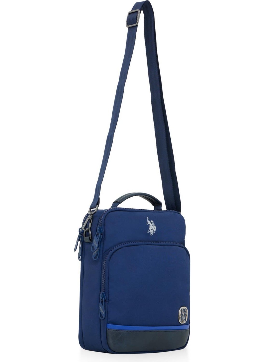 U.S. Polo Assn. Base. Polo Assn. PLEVR23629 Navy Blue Men's Shoulder Bag  - Image 3