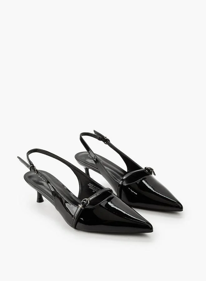 Celeste Women Kitten Heel Pointed Toe Shoes