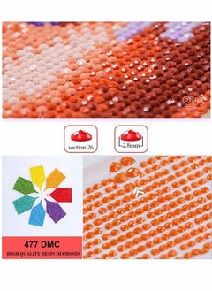 Y&D DIY 5D Diamond Painting Kits for Adults Kids Full Drill Round Crystal Rhinestone Gem Dimond Art Begginner Perfect Home Wall Decor Sunflowers  - Image 4