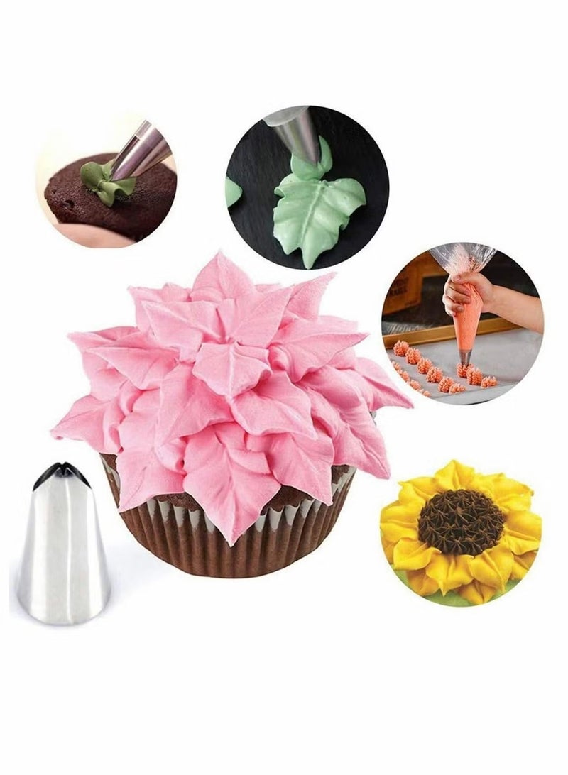 47pcs Russian Piping Tips Cake Decorating Icing Nozzles Tool Ball Supplies Kits DIY Baking Tools for Cookies Dessert Pastry Decoration - Image 2