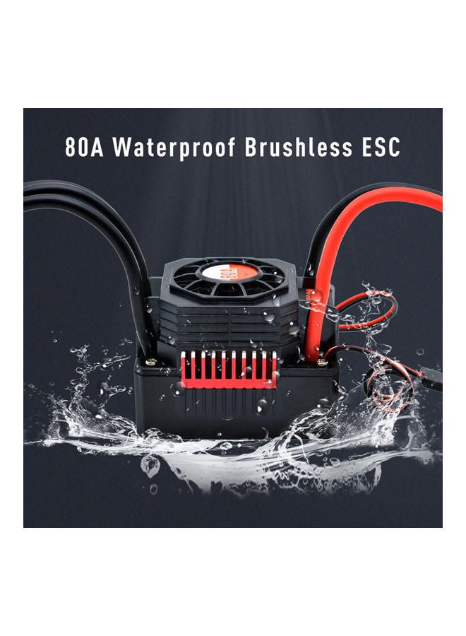 NIBEMINENT 80A Brushless ESC For RC Car - Image 3