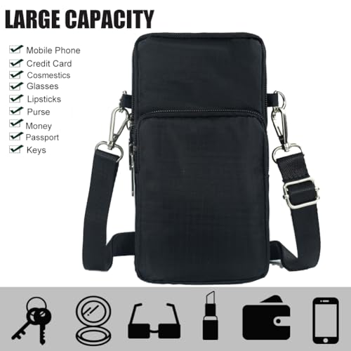 JANKS Crossbody Phone Bag for Women, Lightweight Small Crossbody bags Cell Phone Purses Travel Pouch Shoulder Bag for Women - Image 5