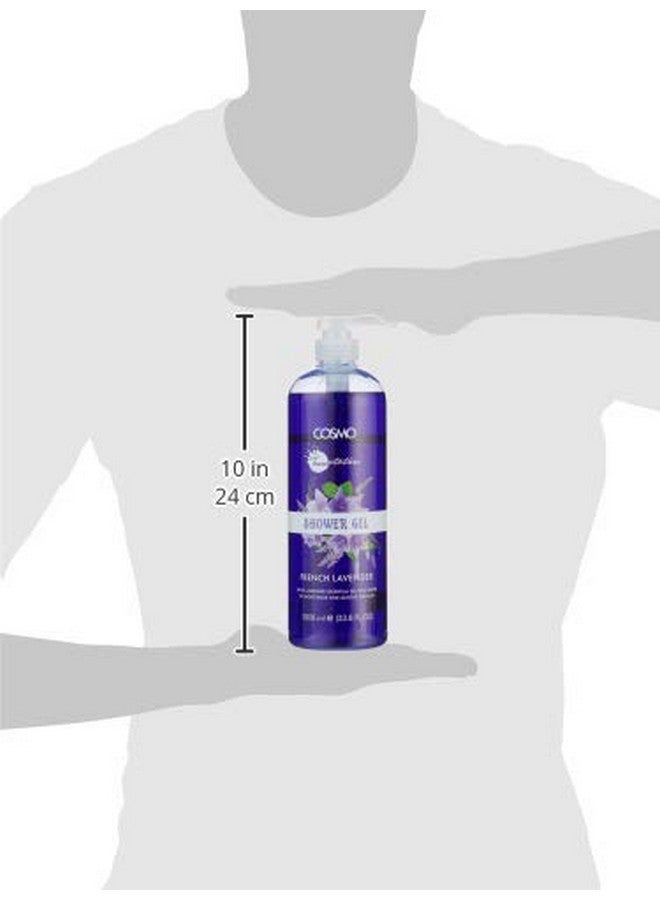 كوزمو جل الاستحمام تيمبتيشن برائحة اللافندر الفرنسي من كوزمو ديزاينز، 1000 مل للرجال والنساء - Image 3