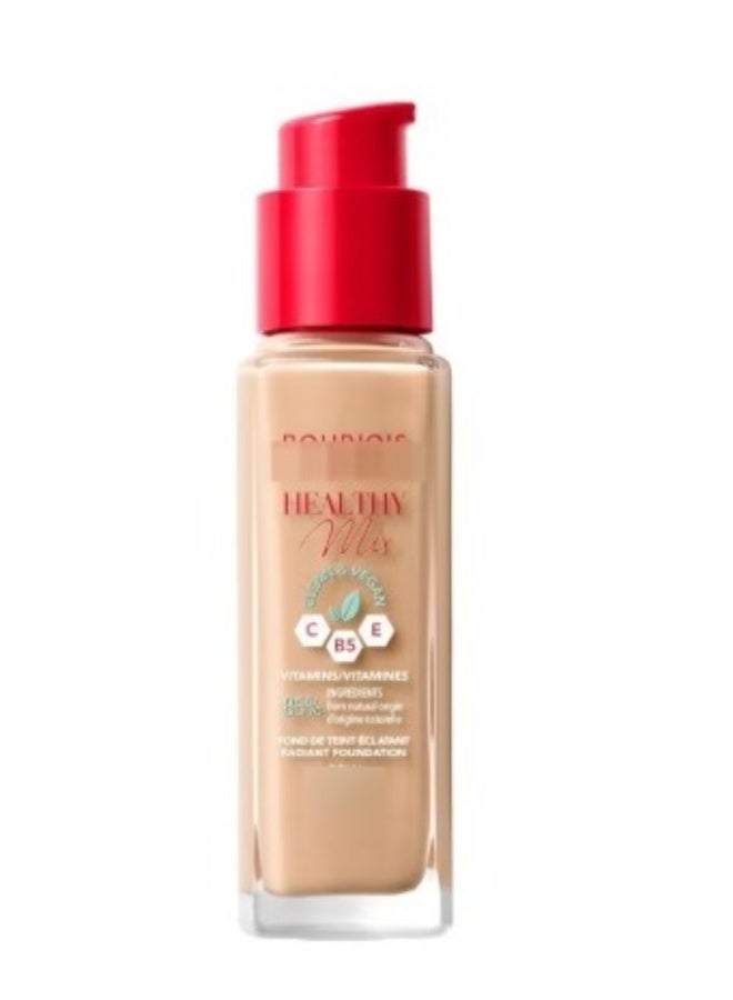 REAL BEAUTY Healthy Mix Foundation Beige Rose 30ml - 52.5C - Image 1