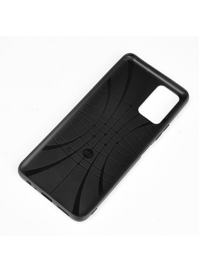 اس-توب جراب لهاتف Infinix Note 10 / X693 جراب هاتف من جلد البقر المخيط - Image 4