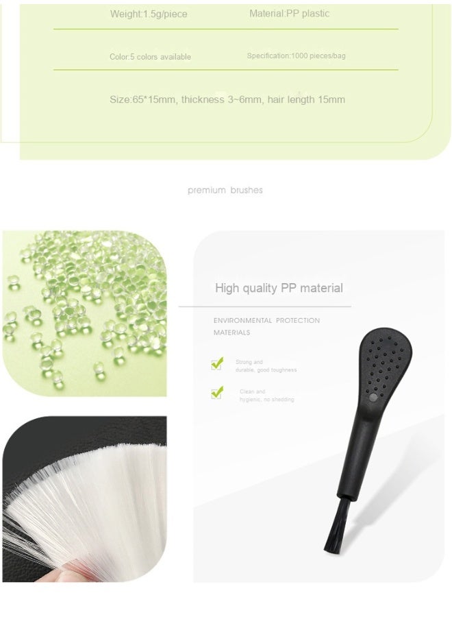 NIBEMINENT Plastic Mini Brush Mobile Screen Mosquito Killer Light Humidifier Keyboard Cleaning Brush  - Image 2