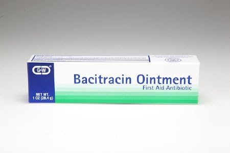 First Aid Bacitracin Antibiotic 1 oz Ointment GW