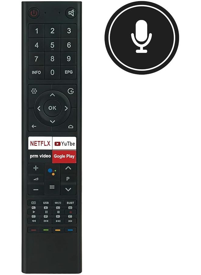 erorex - Anppach03Abbt Pa Ch03 Replaced Remote Control Fit For Chiq Changhong Smart Tv L32G7H L40G7H U55H7S U65G7H U55G7H U50G7H U43G7H U40G7H L32K5 L40K5 U43H10 U50H10 U55H10 U58H10 U65H10 U75H9 - Image 1