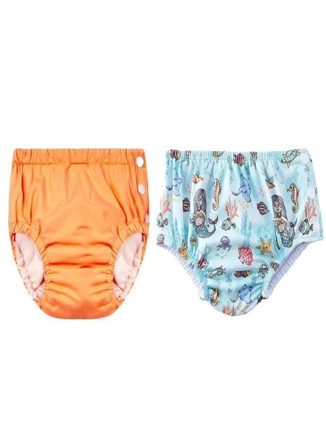 Crawl'in Reusable Swim Diaper Pants | Unisex Baby Swimwear | Adjustable & Leak-Proof | 0–36 Months | Color 03 - Image 1