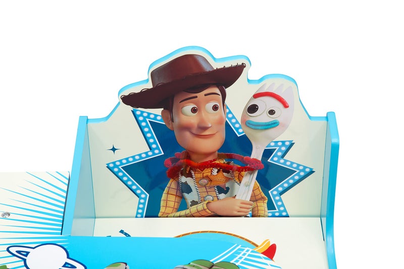 Delta Children Chair Desk with Storage Bin, Toy Story 4 - Image 4