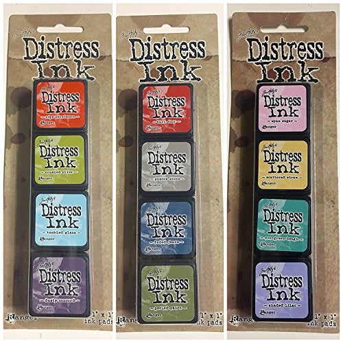 Ranger Tim Holtz Distress Mini Ink Pad Kits - #1-15, Super Bundle of all 60 Colors - Image 5