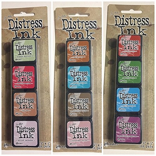 Ranger Tim Holtz Distress Mini Ink Pad Kits - #1-15, Super Bundle of all 60 Colors - Image 3