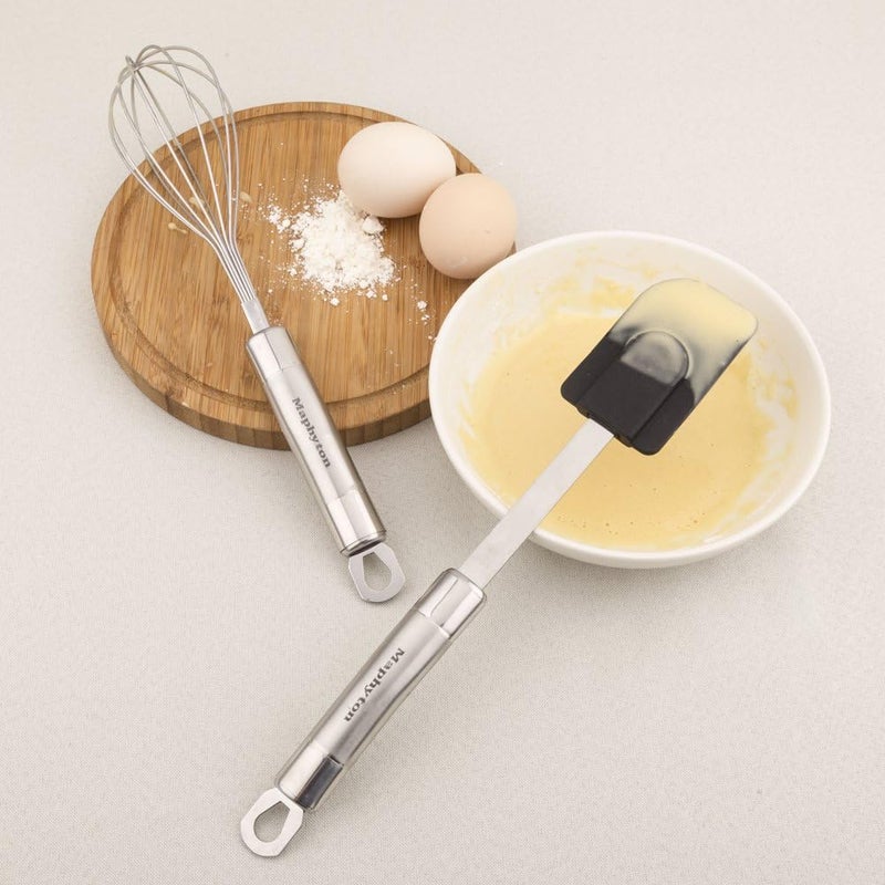 Maphyton Cooking Utensil Set, 11 PCS Stainless Steel Kitchen Utensil Set, Nonstick Kitchen Gadgets Cookware Set with Spatula - Image 5
