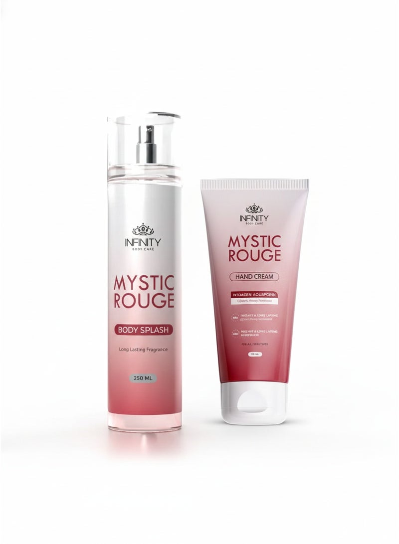 إينفينيتي انفنيني ميستك روج سبلاش معطر للجسم 250 مل + كريم لليدين 50 مل