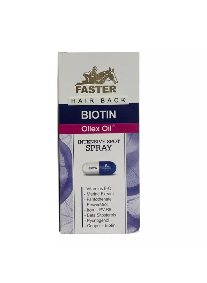 Faster Hair Back Spray with Biotin Oil 100ml