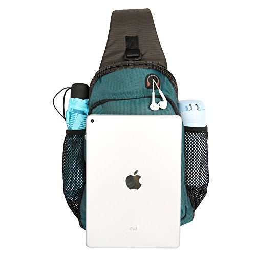 Vanlison Crossbody Sling Bag Backpack for Men & Women Lake Blue - Image 3