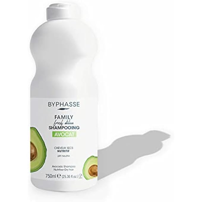 BYPHASSE FAMILY FRESH DELICE SHAMPOO WITH AVOCADO 750 ML
