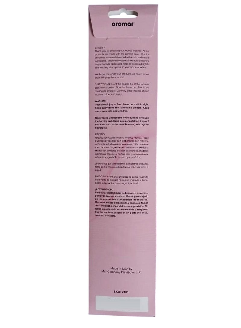 aromar Baby Soft Incense Sticks 20 Sticks Pack - Image 2