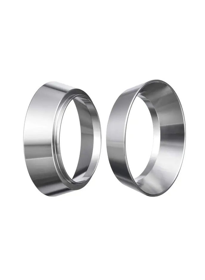 Liying 58mm Dosing Funnel, Espresso Dosing Funnel with Magnetic, Stainless Steel Espresso Funnel, Compatible for 58mm Portafilter - Image 2