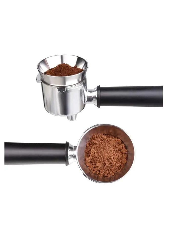 Liying 58mm Dosing Funnel, Espresso Dosing Funnel with Magnetic, Stainless Steel Espresso Funnel, Compatible for 58mm Portafilter - Image 3