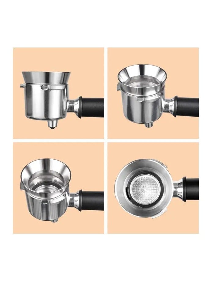 Liying 58mm Dosing Funnel, Espresso Dosing Funnel with Magnetic, Stainless Steel Espresso Funnel, Compatible for 58mm Portafilter - Image 4