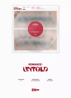 Enhypen 2nd Studio Album Romance Untold Kpop Music Vinyl Record 12 Inch Clear Vinyl  - Image 2