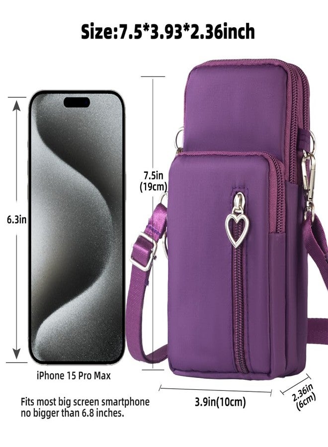 JANKS Cell Phone Purse Small Crossbody Bag Smartphone Wallet Phone Holder - Image 2