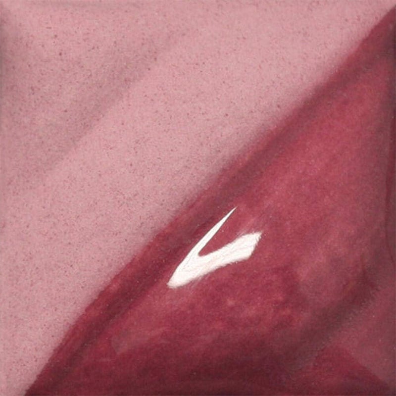 Amaco Velvet Underglaze in Rose V-318 - Lead Free Pottery Color for Clay, Bisque, and Greenware - 2oz - Image 1